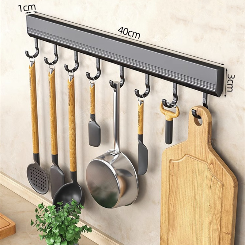 Kitchen Gadgets Needed - رف مثبت على الحائط خالي من