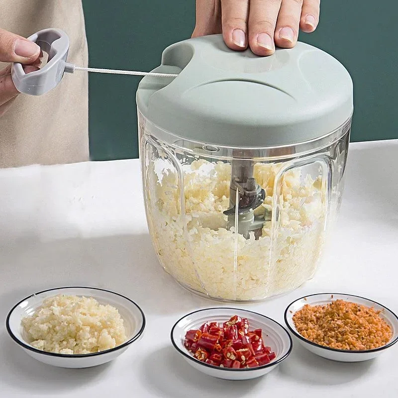 Kitchen Gadgets Under 500 - جديد كسارة الخضار البصل القاطع اكسسوارات