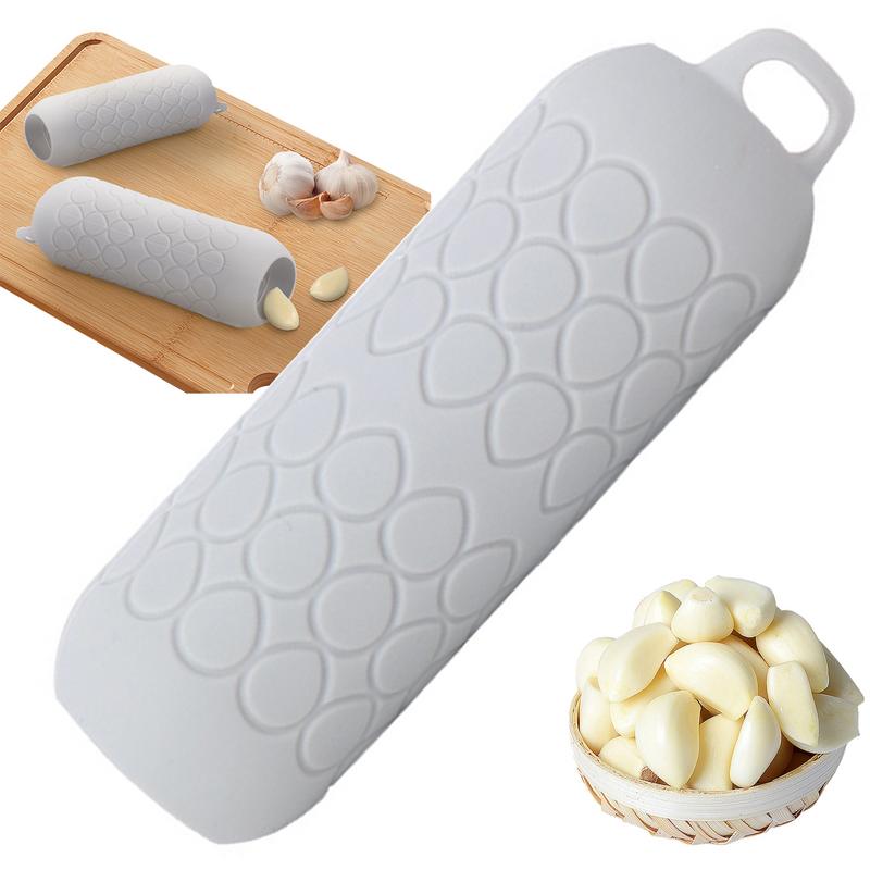 Kitchen Gadgets Youtube - أنبوب مقشرة الثوم سيليكون سريع لتقشير