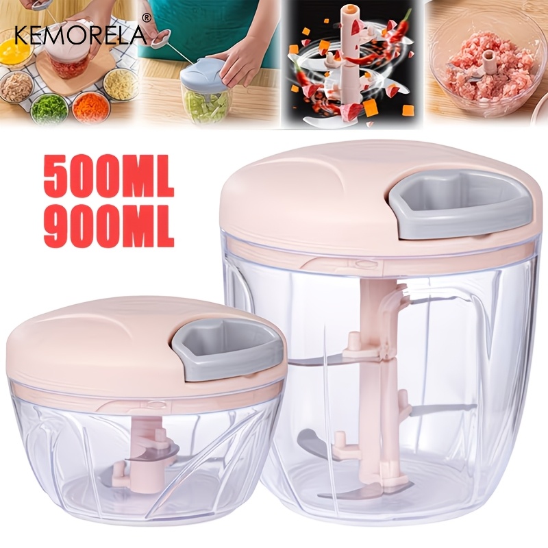 Kitchen Gadgets Under 500 - قطاعة الخضروات والبصل اليدوية للمطبخ، مفرمة