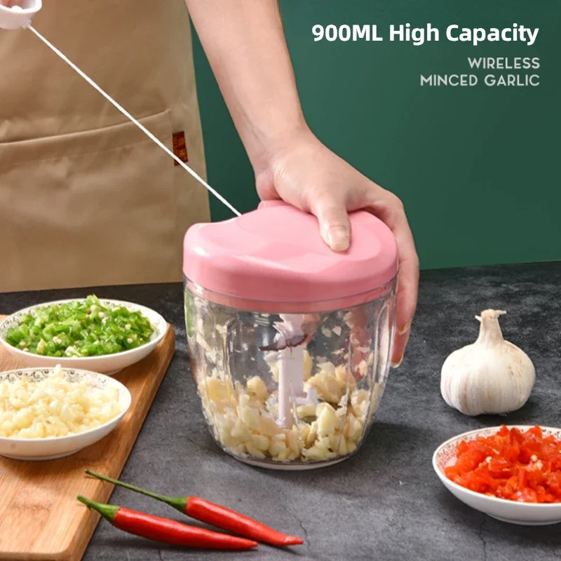 Kitchen Gadgets Under 500 - جديد كسارة الخضار البصل القاطع اكسسوارات