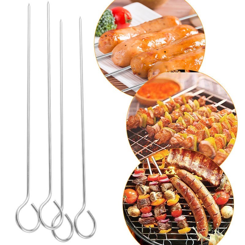 Kitchen Gadgets Youtube - أسياخ لشوي أنبوب تخزين الفولاذ المقاوم