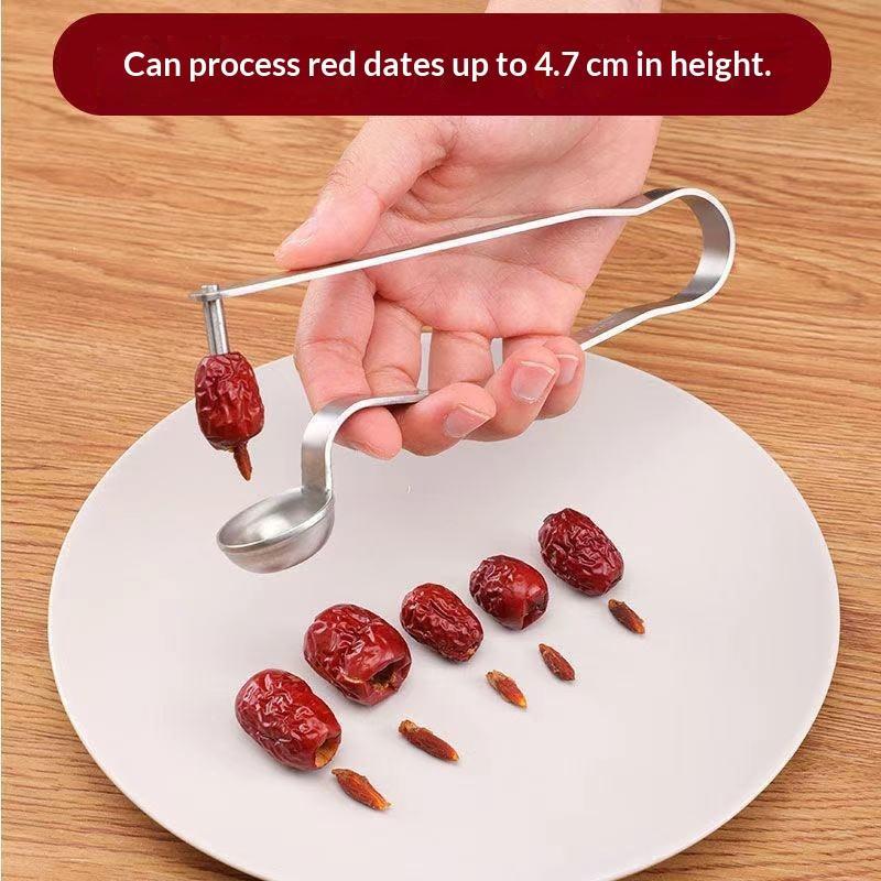 Kitchen Gadgets Usa - أداة إزالة نوى التمر من الفولاذ