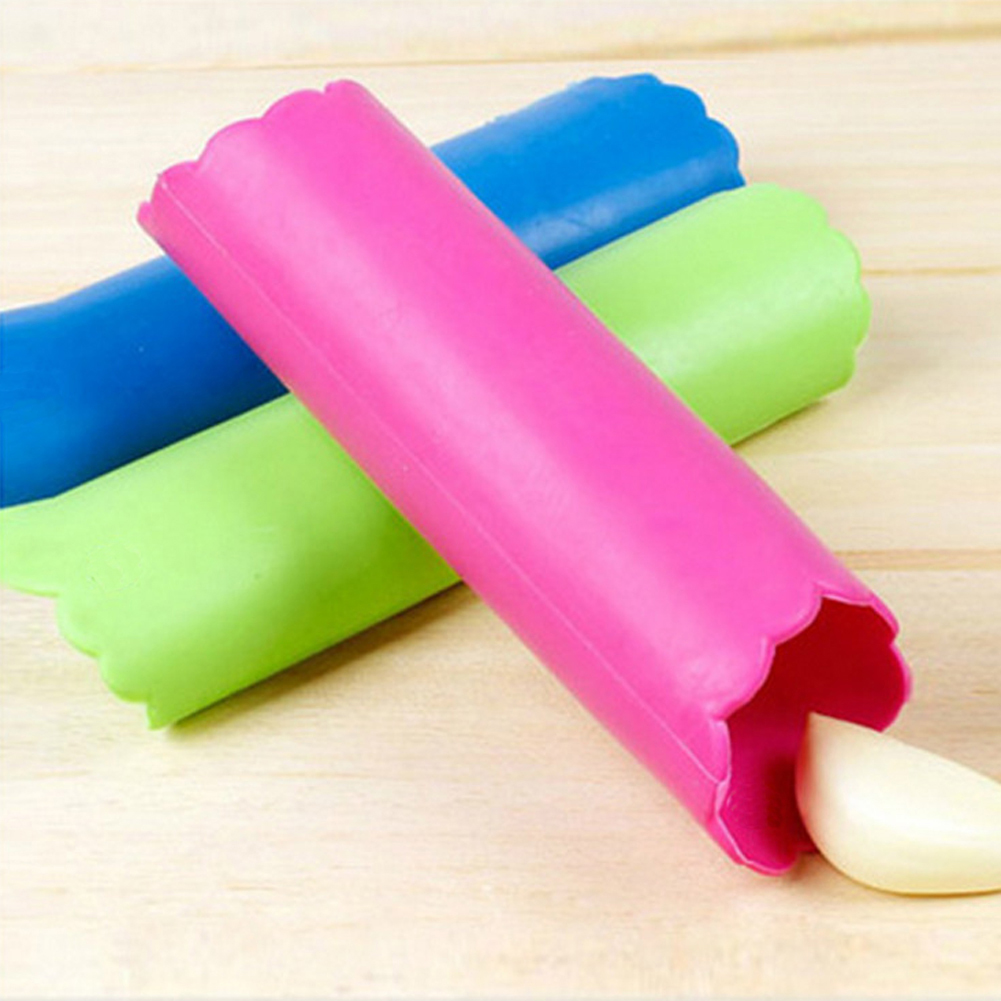 Kitchen Gadgets Youtube - أداة تقشير الثوم من السيليكون، أداة