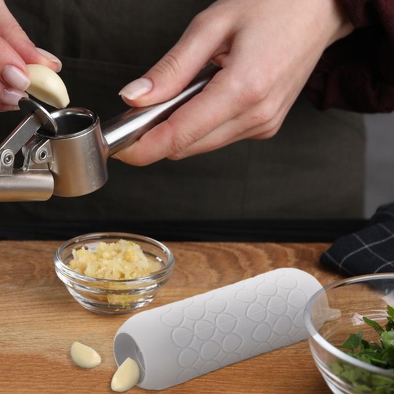 أنبوب مقشرة الثوم سيليكون سريع - مراجعة Kitchen Gadgets Youtube وسعره