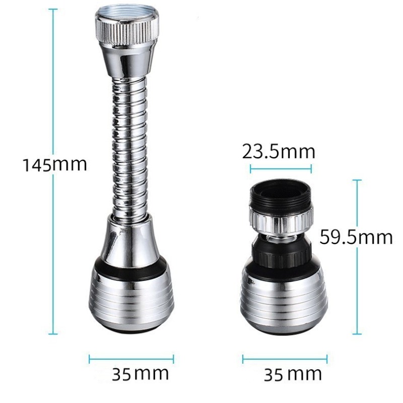 2 طرق بالوعة صنبور 360 درجة دو - مراجعة Kitchen Gadgets Youtube وسعره