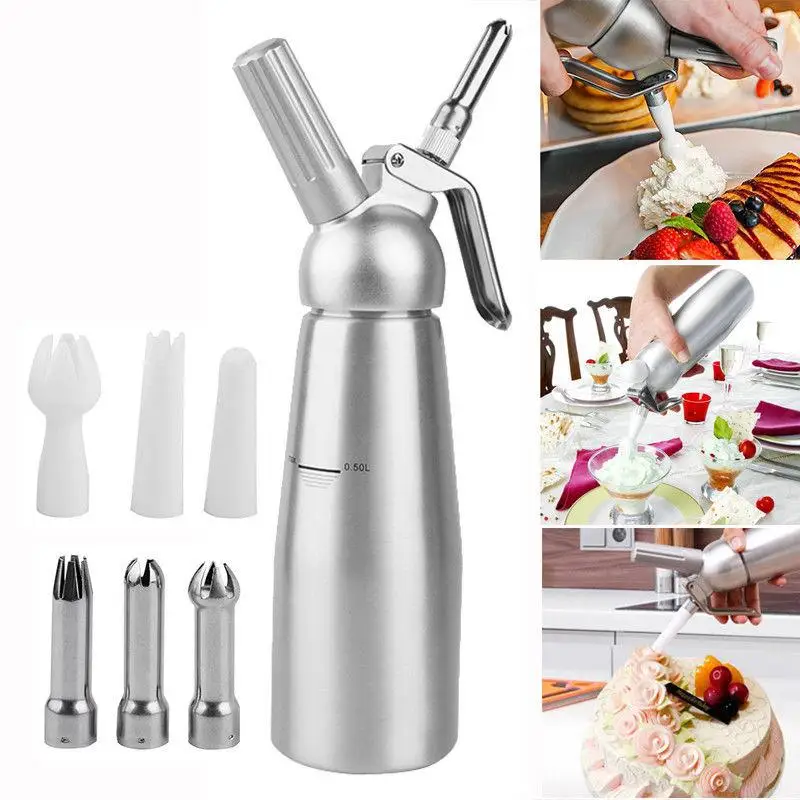 مسدس سيفون كريمي من الألومنيوم - مراجعة Kitchen Gadgets Under 500 وسعره