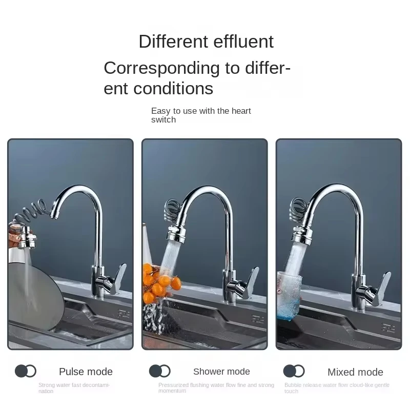 صنبور حوض جديد بثلاثة أوضاع مع - مراجعة Kitchen Gadgets Youtube وسعره