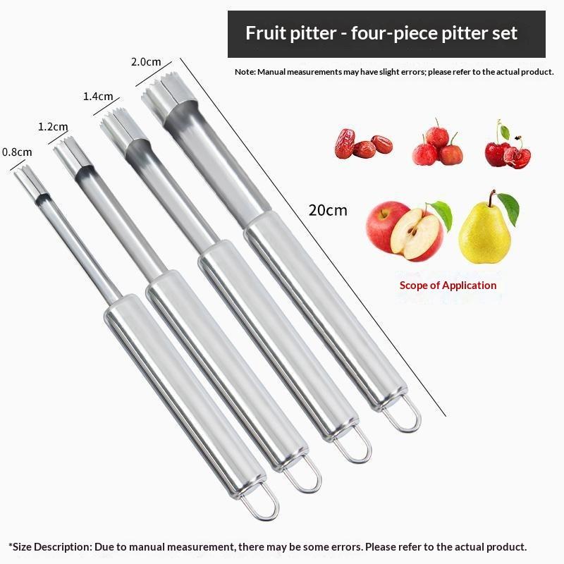4 قطع أداة إزالة نواة الفاكهة  - مراجعة Kitchen Gadgets Usa وسعره
