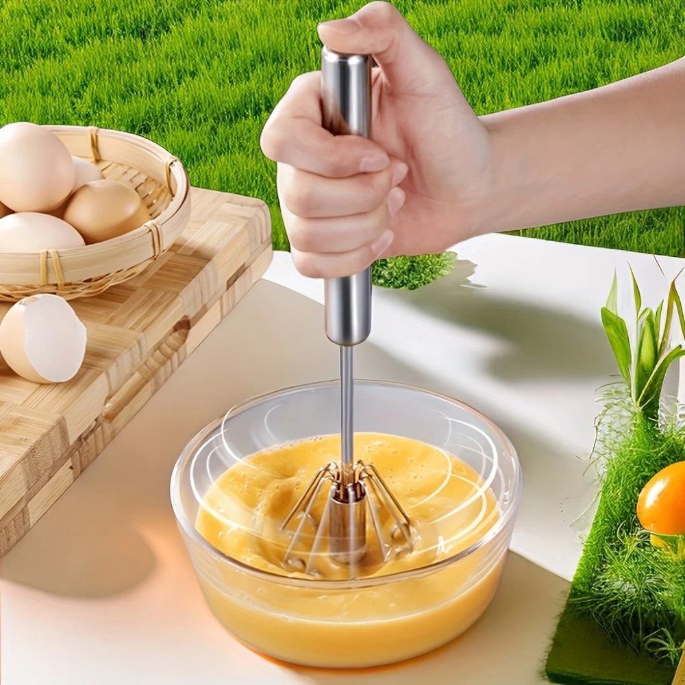 خفاقة بيض يدوية من الفولاذ الم - مراجعة Quirky Kitchen Gadgets وسعره