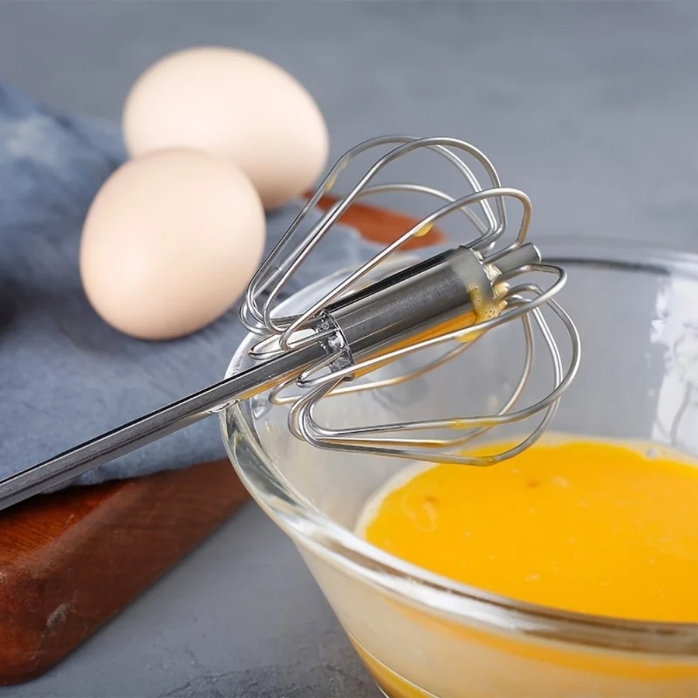 خفاقة بيض يدوية من الفولاذ الم - مراجعة Quirky Kitchen Gadgets وسعره