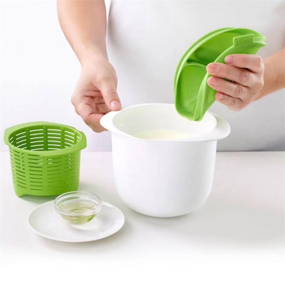 صانع الجبن السيليكوني للميكروو - مراجعة Kitchen Gadgets Recipes وسعره