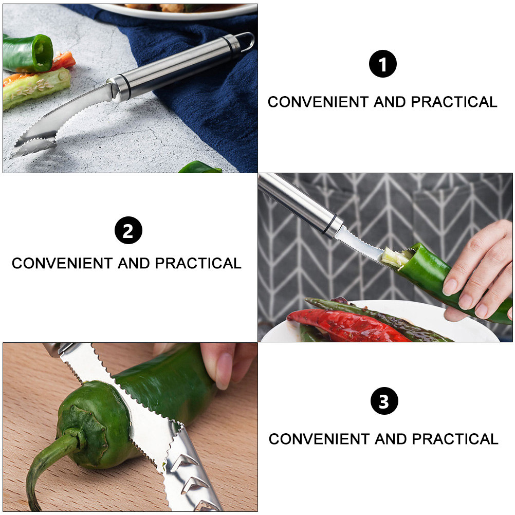 قطعتان من أداة إزالة بذور الفل - مراجعة Kitchen Gadgets Usa وسعره