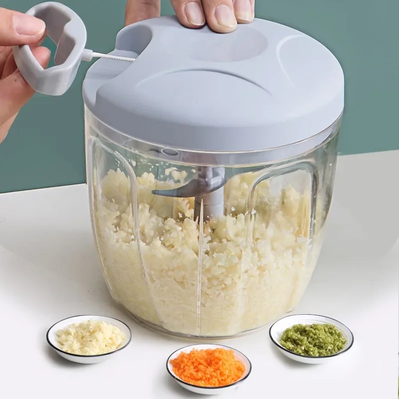 500/900 مللي قطاعة الثوم اليدو - مراجعة Kitchen Gadgets Hacks وسعره
