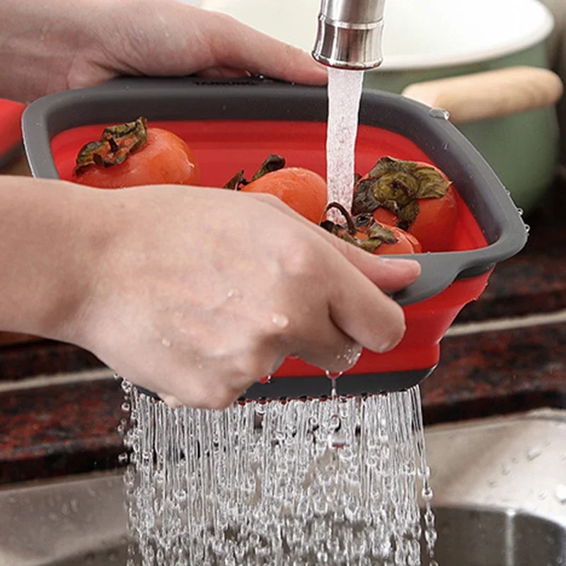 جديد طوي سلة غسيل الخضار الخضا - مراجعة Quirky Kitchen Gadgets وسعره