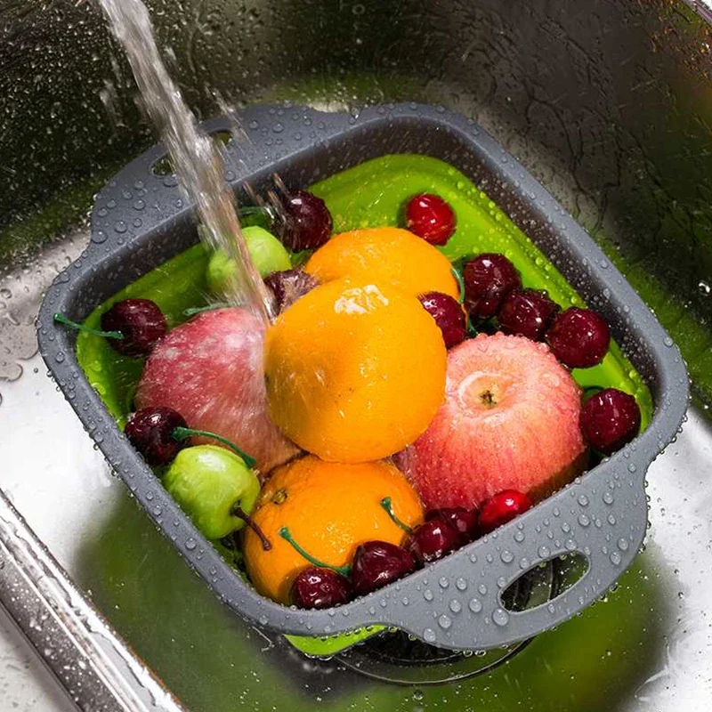 جديد طوي سلة غسيل الخضار الخضا - مراجعة Quirky Kitchen Gadgets وسعره