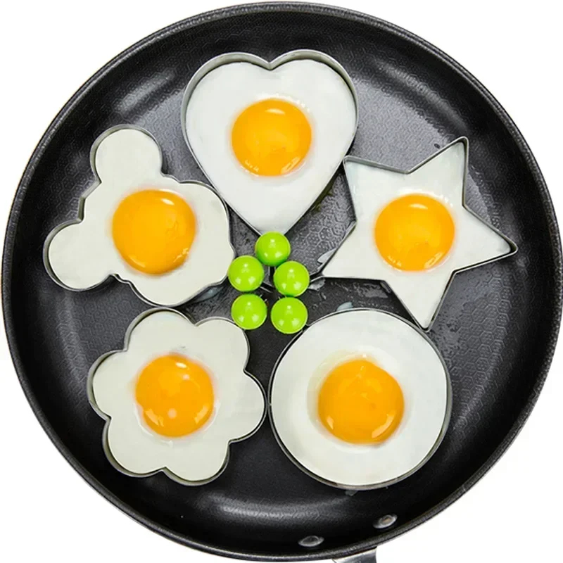 4 أنماط من قوالب البيض المقلية - مراجعة Quirky Kitchen Gadgets وسعره