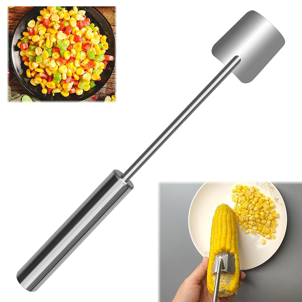 مقشرة الذرة من الفولاذ المقاوم - مراجعة Kitchen Gadgets Hacks وسعره