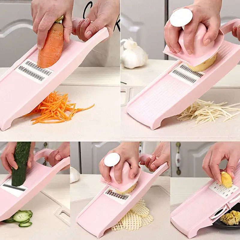 قطاعة بطاطس منزلية لقطع الخضرا - مراجعة Kitchen Gadgets Hacks وسعره