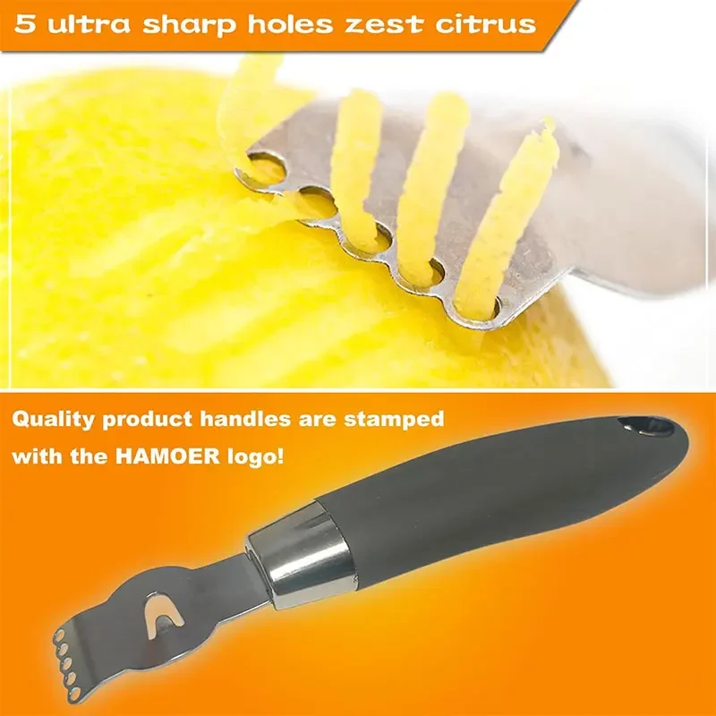 الليمون الحمضيات Zester أداة ا - مراجعة Kitchen Gadgets Hacks وسعره