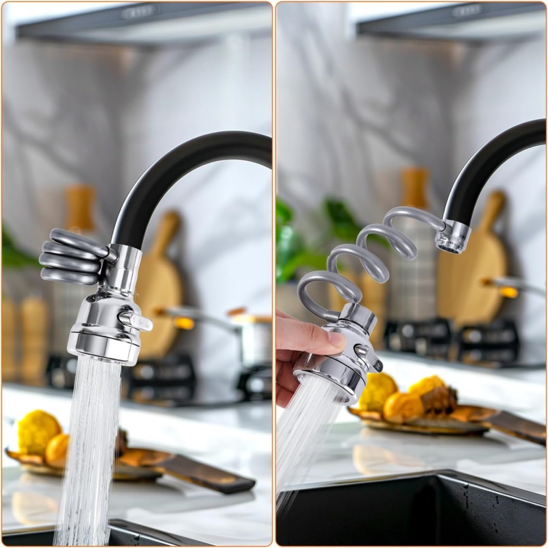 جديد 3 طرق بالوعة صنبور 360 در - مراجعة Kitchen Gadgets Youtube وسعره