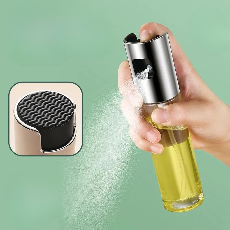 بخاخ زيت زجاجي للطبخ رذاذ الزي - مراجعة Quirky Kitchen Gadgets وسعره