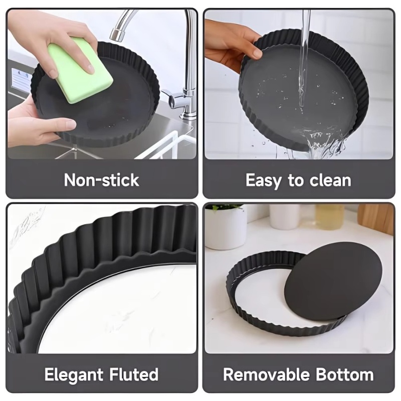 قالب تارت قابل للإزالة من الأس - مراجعة Kitchen Gadgets Hacks وسعره